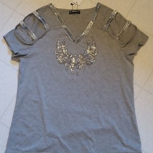 Sheilay cold shoulder blouse